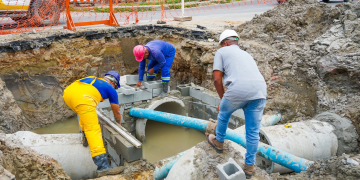 Prefeitura de São João de Meriti realiza obras de drenagem e saneamento na Vila Norma