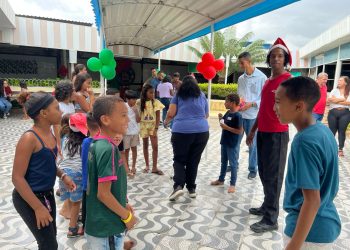 Assistência Social de Meriti promove festa de Natal para crianças atendidas pelos CRAS