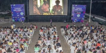 Guapimirim recebe cinema inflável gratuito com sessões ao ar livre neste fim de semana