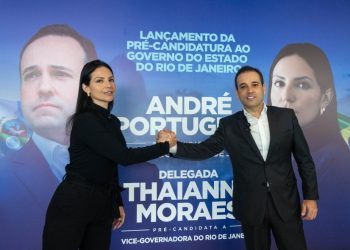 André Português destaca escolha de delegada Thaianne Moraes como vice