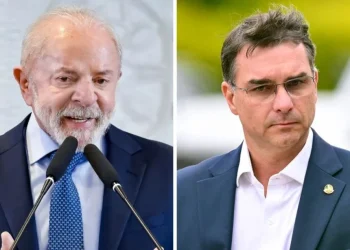 Pesquisa aponta empate técnico entre Flávio Bolsonaro e Lula na corrida presidencial