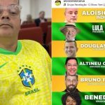Dia do Voto Maluco: diversidade na opção de ativista de São Gonçalo é tanta que mistura PT e PL na cola eleitoral